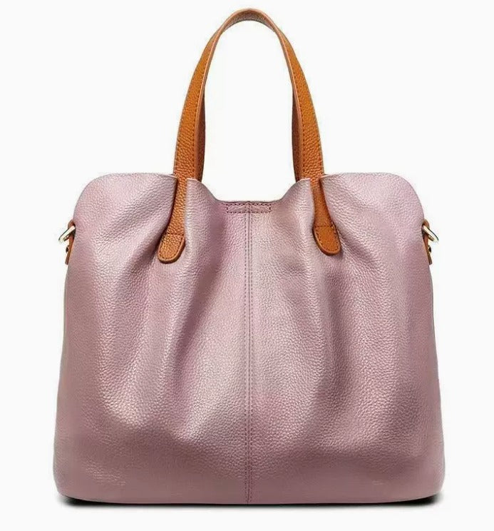 Leather tot bag - Silvia