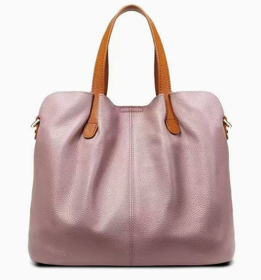 Leather tot bag - Silvia