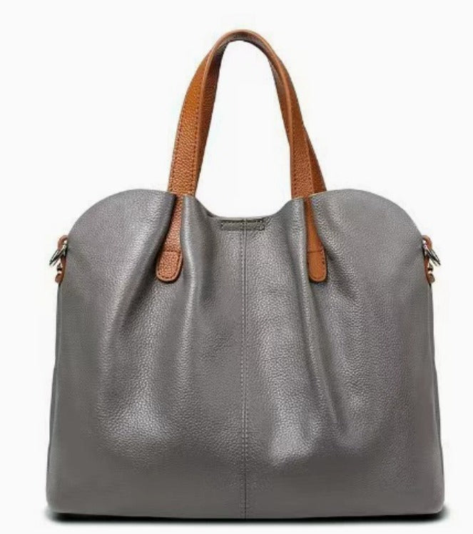 Leather tot bag - Silvia