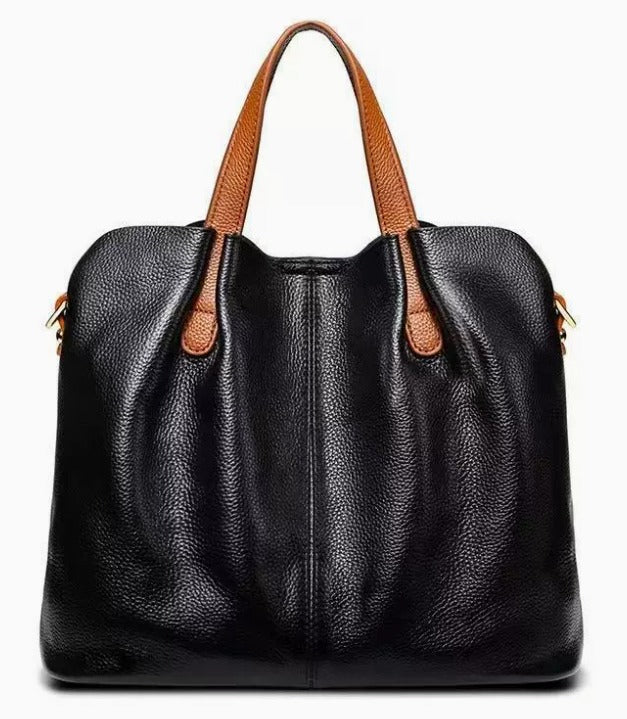 Leather tot bag - Silvia