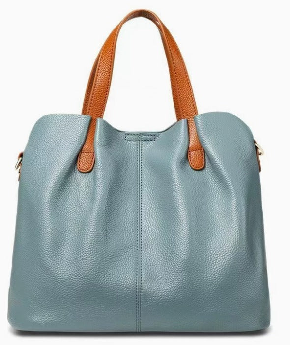 Leather tot bag - Silvia