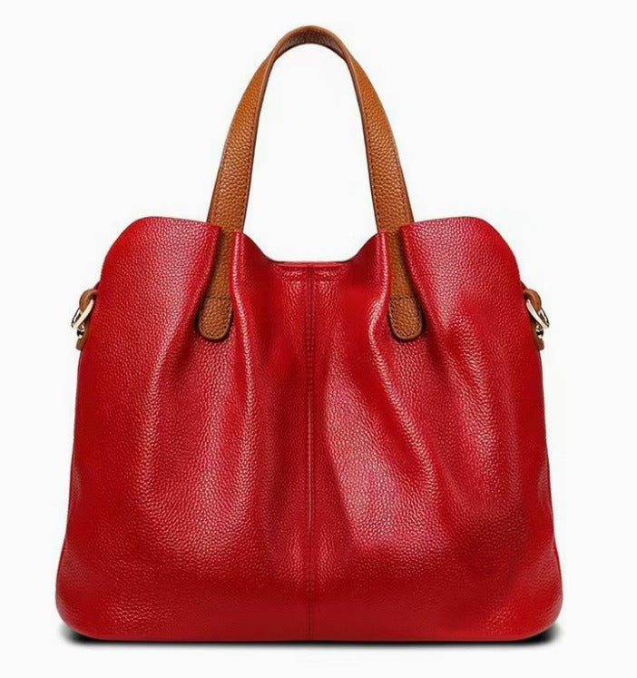 Leather tot bag - Silvia